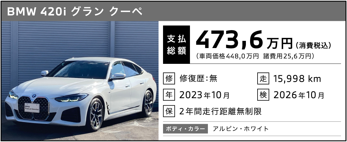 BMW認定中古車3-3