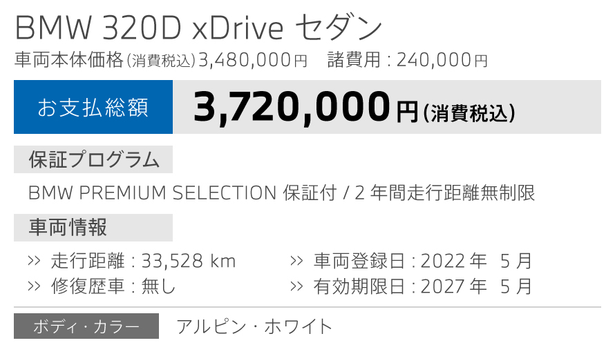 BMW認定中古車4-2