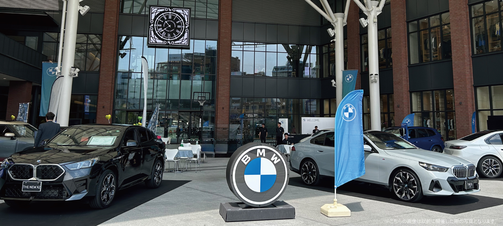アミュプラザ長崎かもめ広場 車両展示会